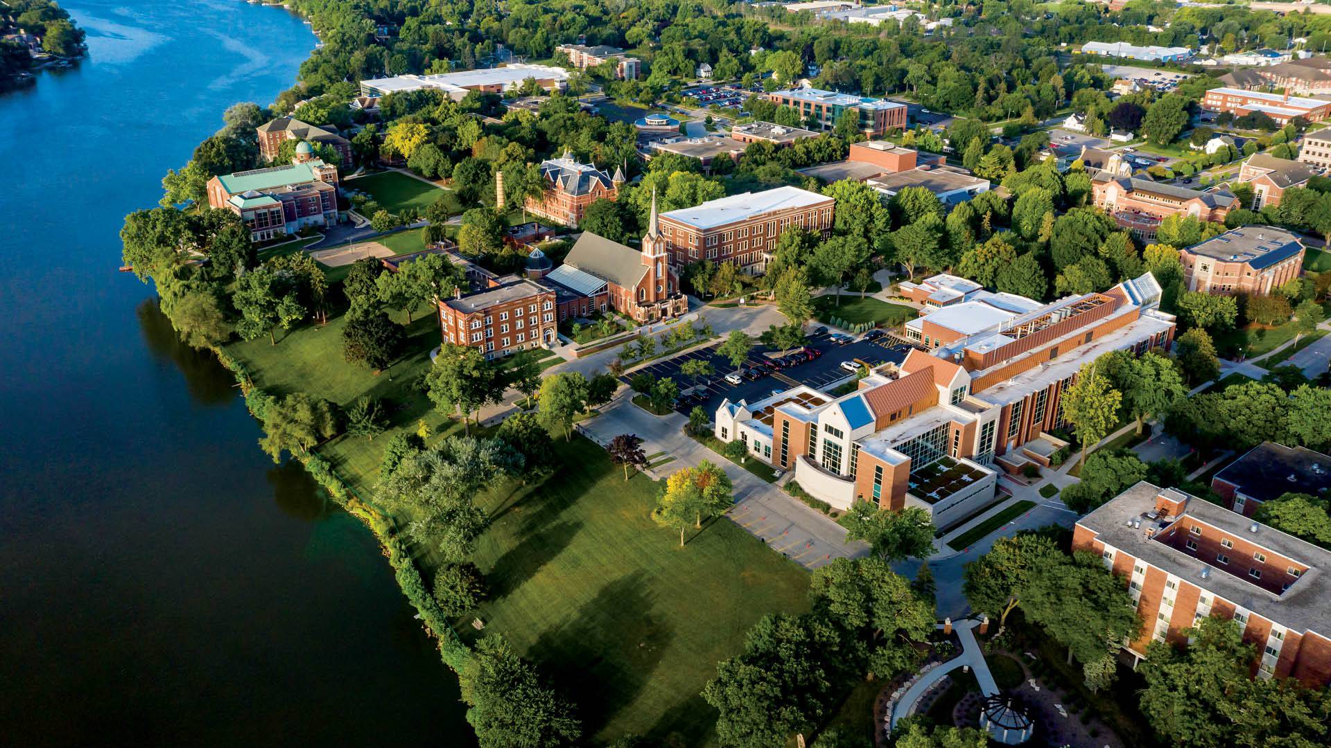Our 119-acre campus is a place you’ll love to call home.